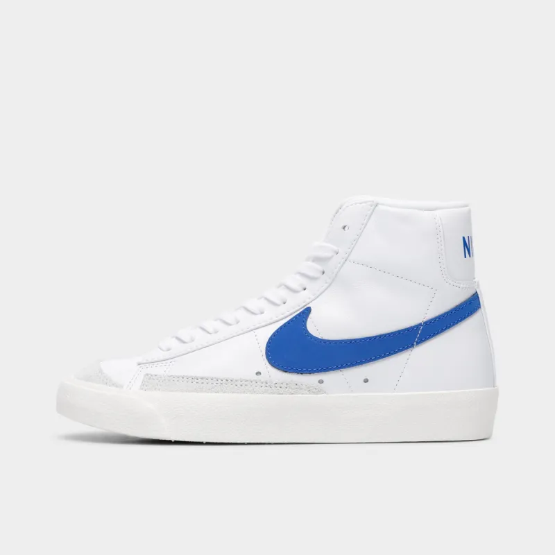 Nike Women's Blazer Mid '77 Vintage White / Game Royal - Sail sold by JD Sports