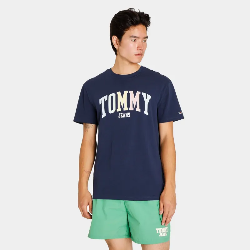 Tommy Jeans College Pop T-shirt / Twilight Navy sold by JD Sports