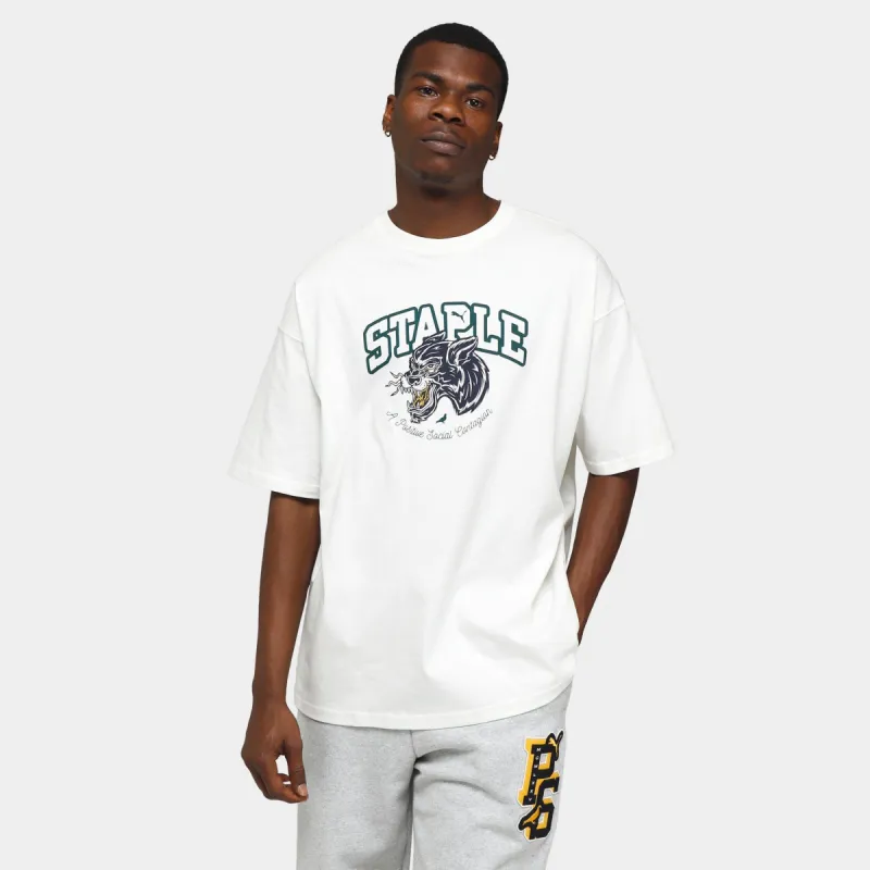 Puma x STAPLE Graphic T-shirt / Warm White sold by JD Sports