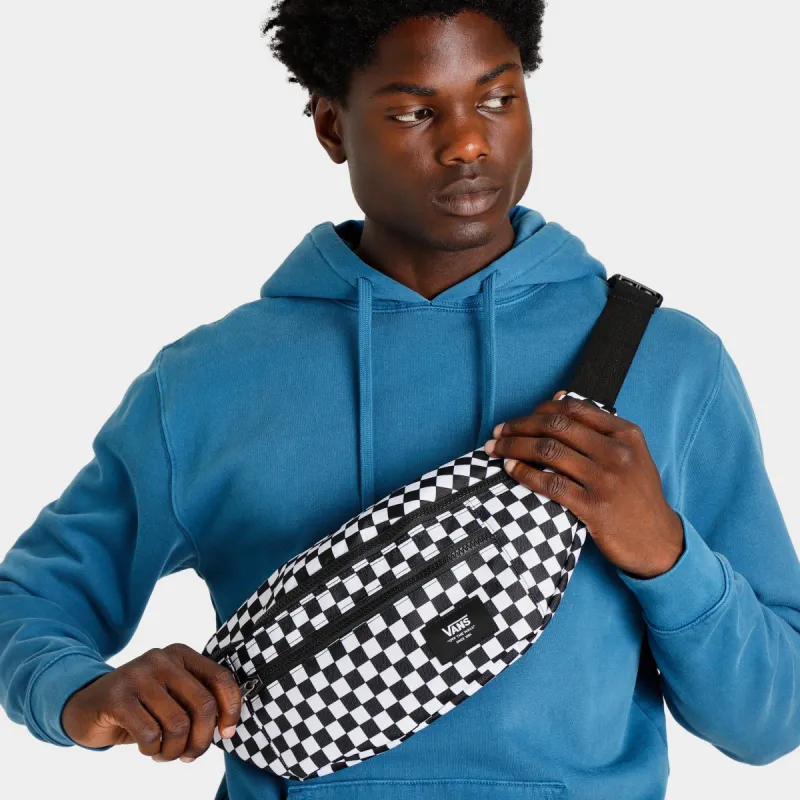 Vans Ward Crossbody Pack Black / White Check sold by JD Sports