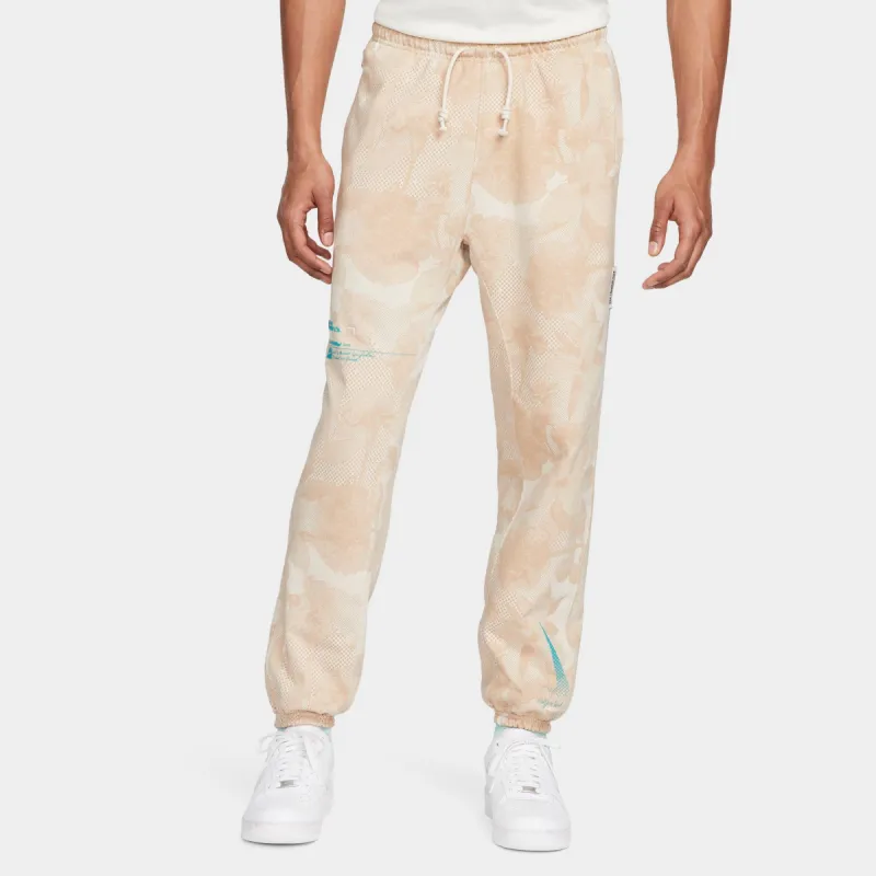 Nike Dri-FIT Standard Issue Floral Basketball Pants / Pearl White sold by JD Sports