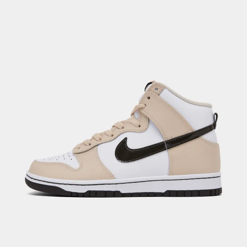 Nike Women's Dunk High White / Cacao Wow - Sanddrift sold by JD Sports