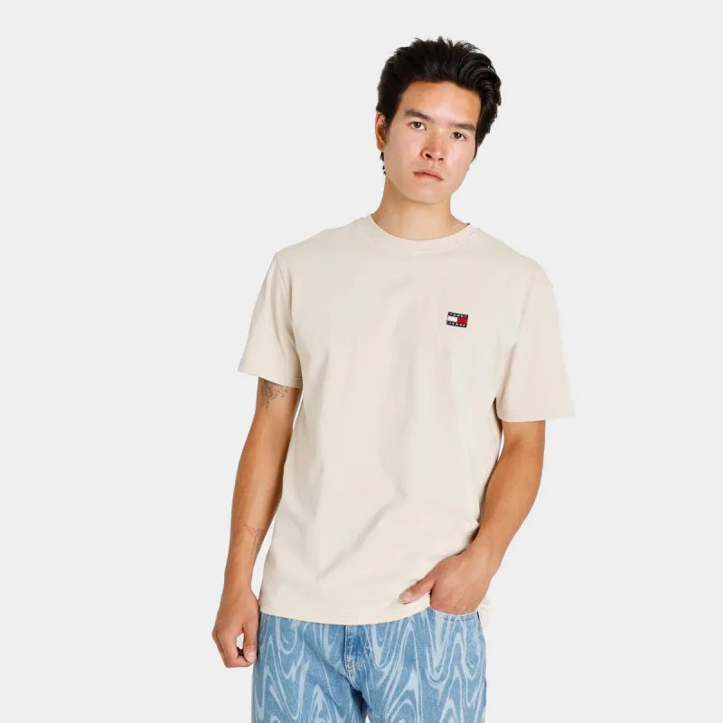 Tommy Jeans Badge T-shirt / Classic Beige sold by JD Sports