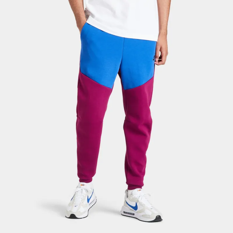 Nike Sportswear Tech Fleece Joggers Sangria / Game Royal - Black sold by JD Sports