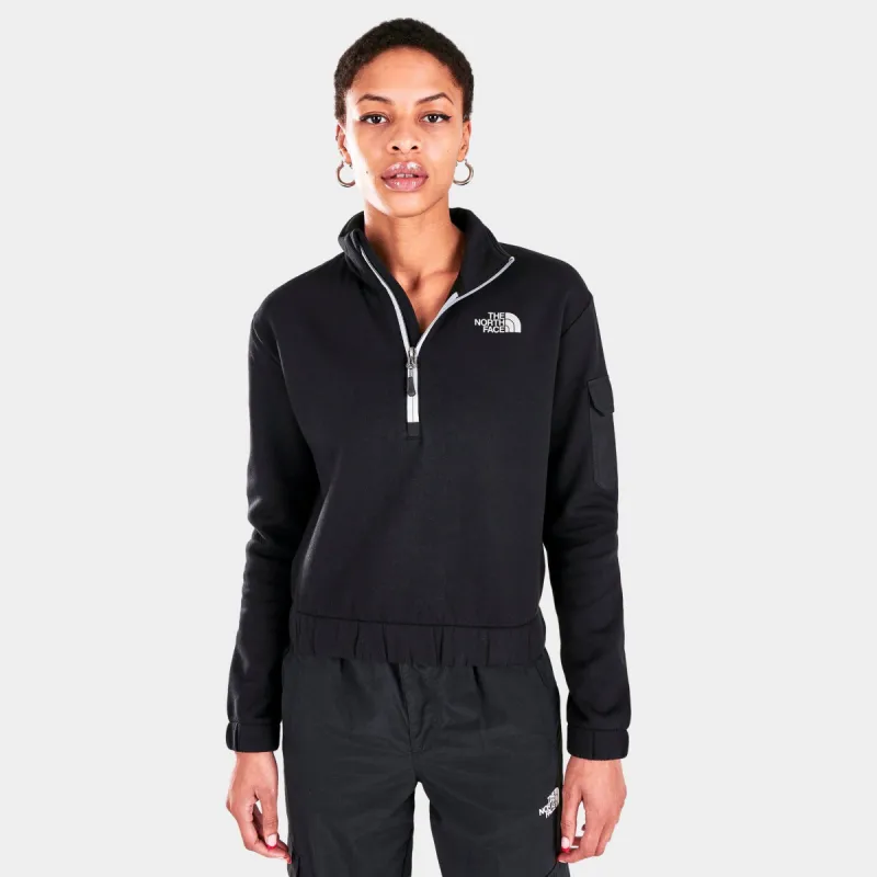 The North Face Women's Cargo Quarter Zip Crewneck / TNF Black sold by JD Sports