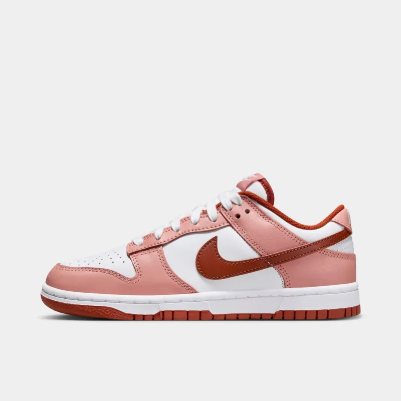 Nike Women's Dunk Low Red Stardust / Rugged Orange - White sold by JD Sports