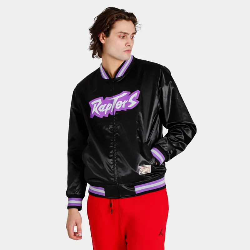 Mitchell & Ness Toronto Raptors Slap Sticker Reversible Jacket Black / Purple - Multi sold by JD Sports