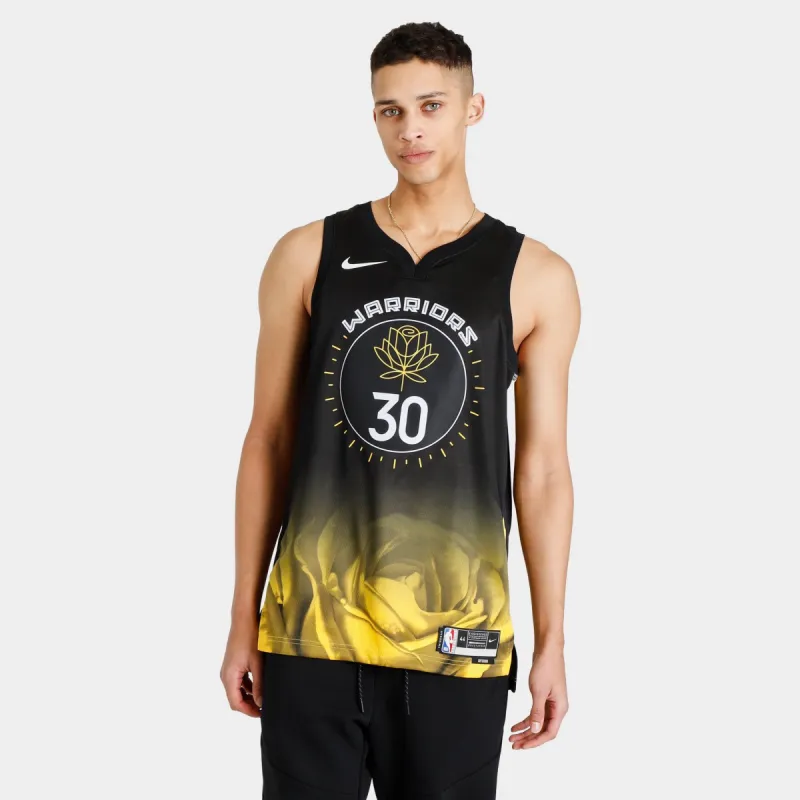 Nike Stephen Curry Golden State Warriors City Edition NBA Jersey / Black sold by JD Sports