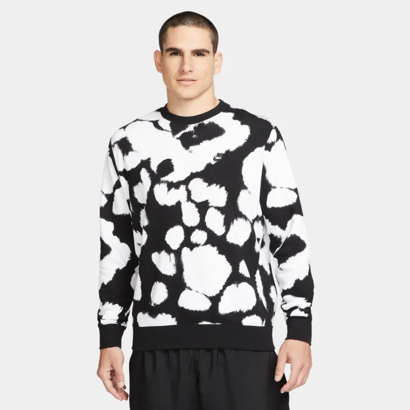 Nike Sportswear Sport Essentials+ French Terry Crew Black / Black - Black sold by JD Sports