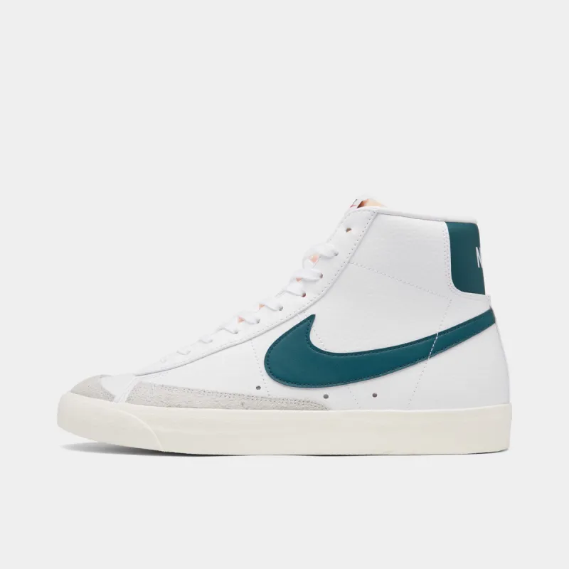 Nike Blazer Mid '77 White / Dark Teal Green - Sail sold by JD Sports