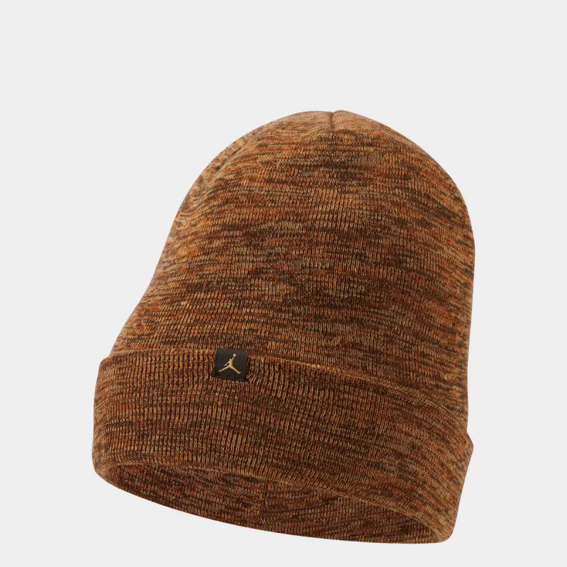 Jordan Jumpman Cuffed Beanie Dark Russet / Velvet Brown sold by JD Sports