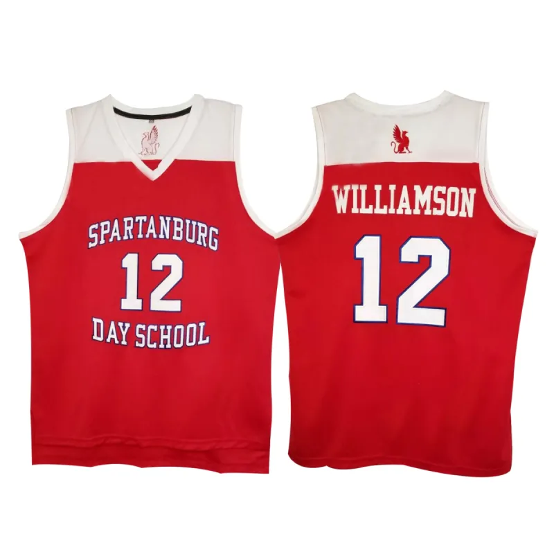 Zion Williamson High School 12 Basketball Jersey sold by Jersey House