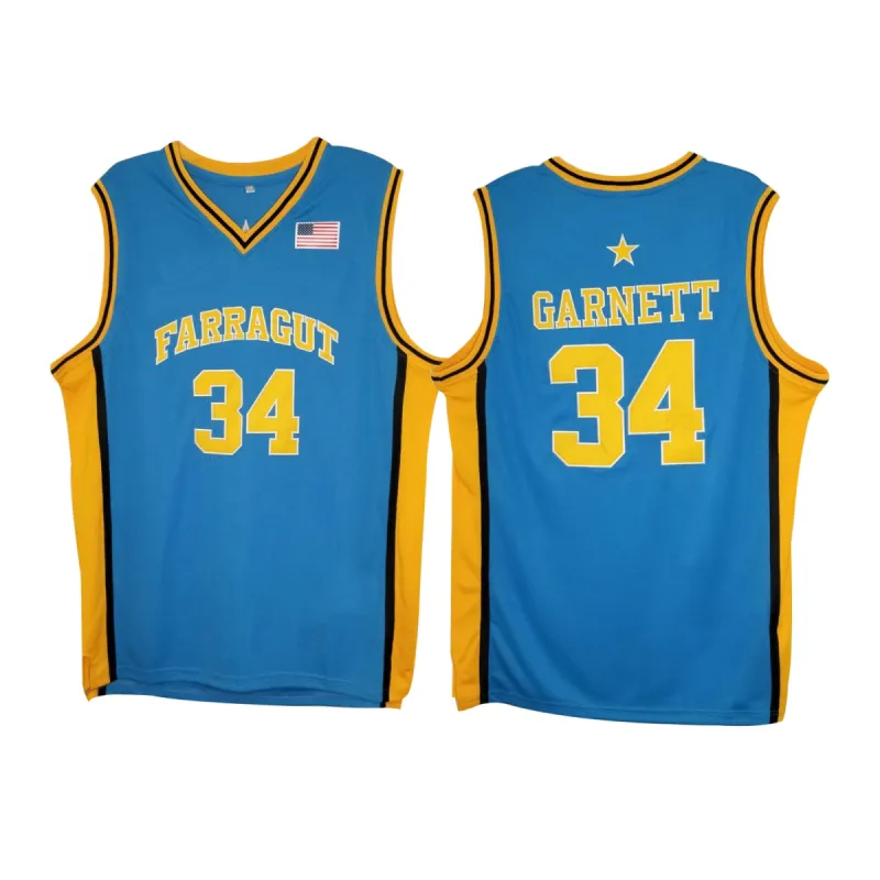 Kevin Garnett High School 34 Basketball Jersey sold by Jersey House