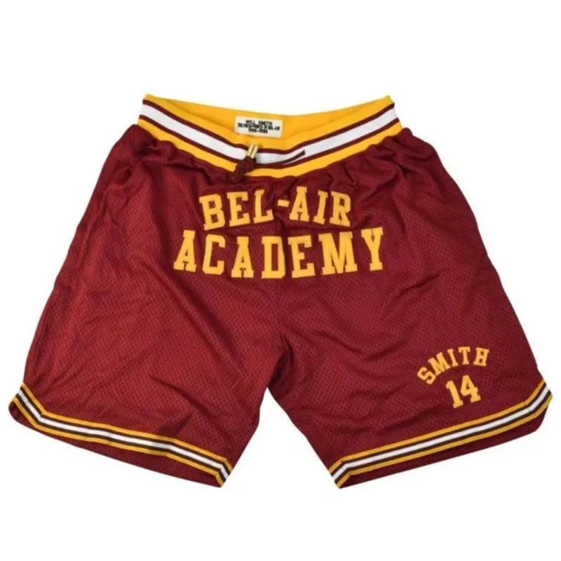 Will Smith #14 Bel-Air Academy Shorts made by Jersey House