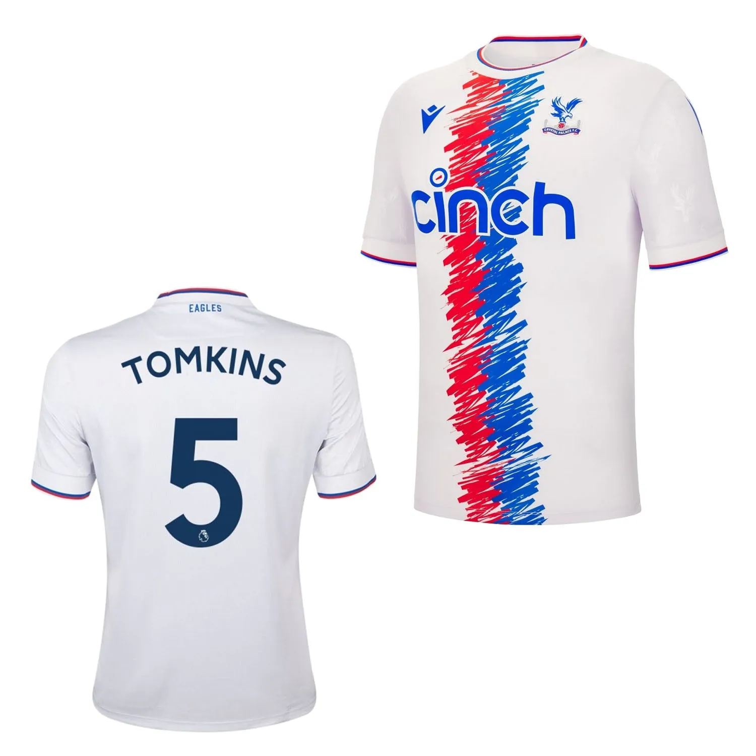 James Tomkins 5 Crystal Palace Jersey sold by Jersey House product image thumbnail 2