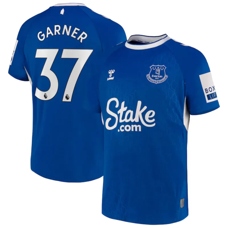 James Garner Everton 37 Jersey made by Jersey House