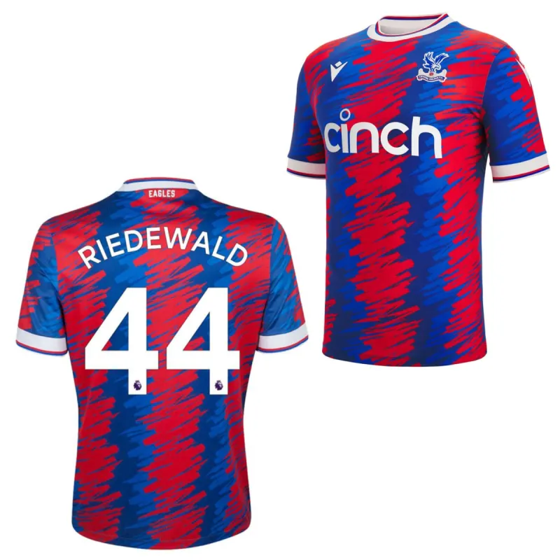 Jairo Riedewald Crystal Palace 44 Jersey sold by Jersey House