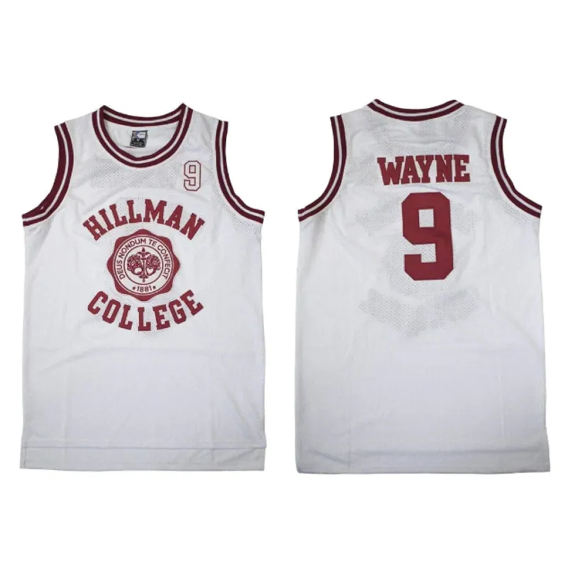 Dwayne Wayne Hillman College 9 Jersey made by Jersey House