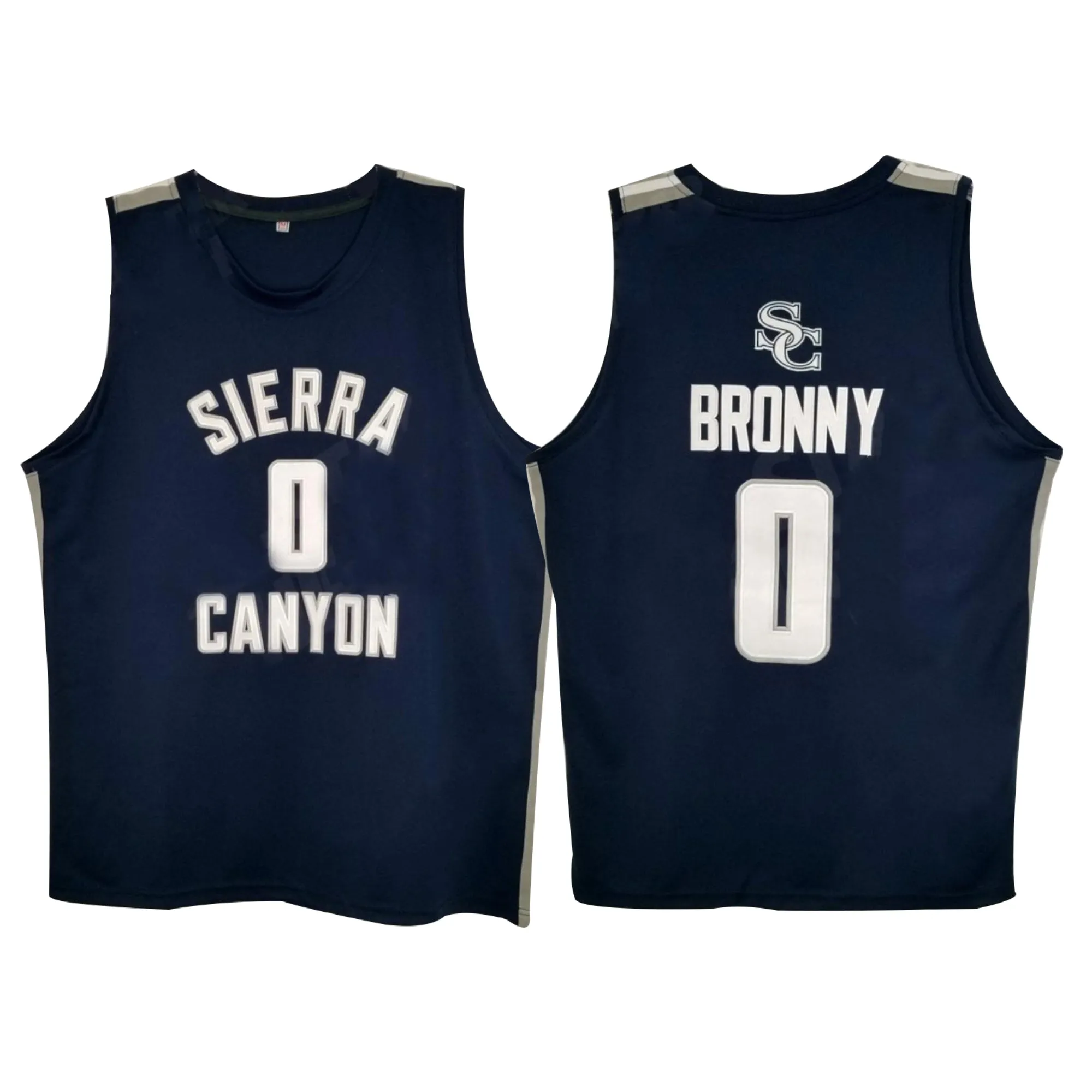 Bronny James High School 0 Basketball Jersey sold by Jersey House