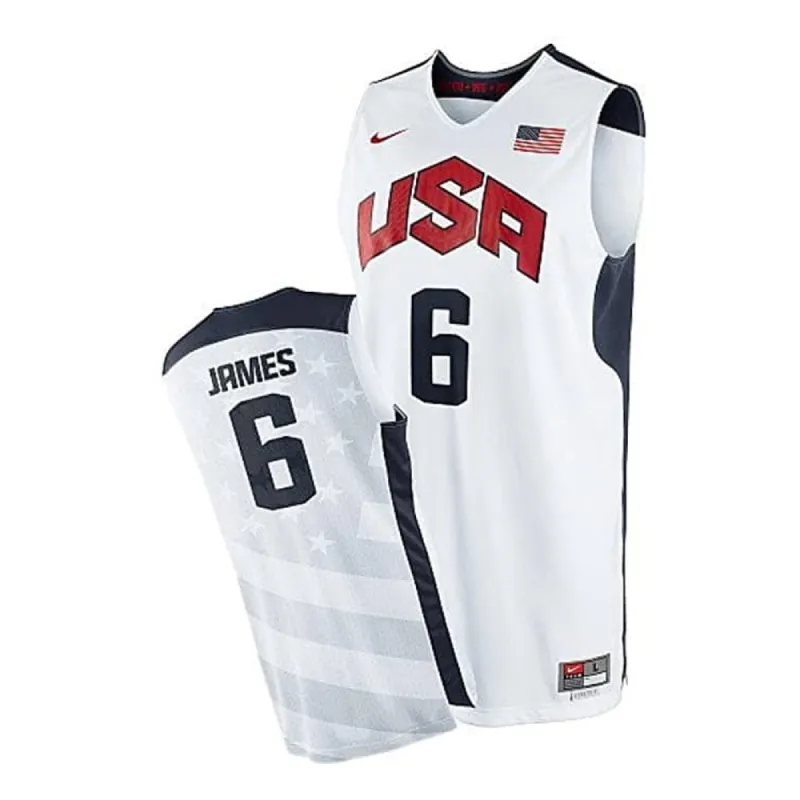 Team USA LeBron James 6 Jersey sold by Jersey House