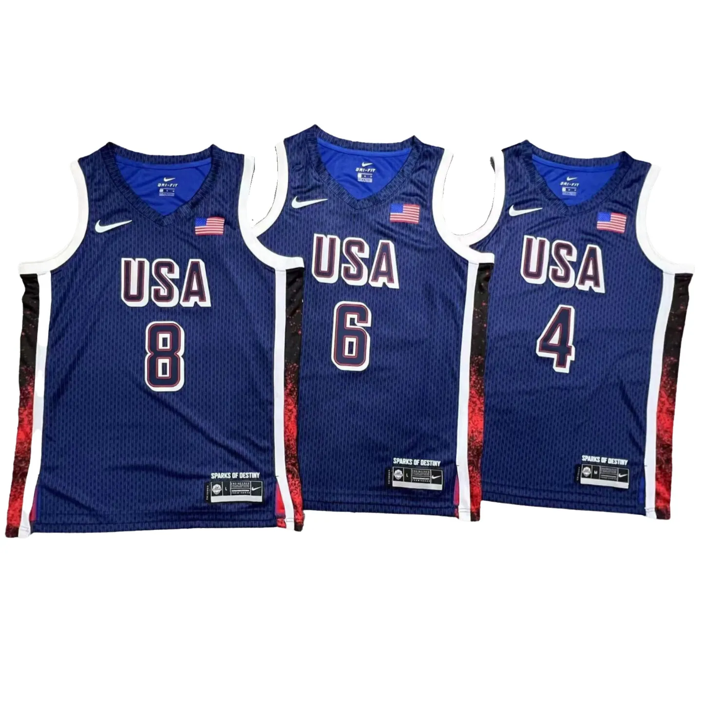 Bam Adebayo Team USA 2024 Olympics Jersey sold by Jersey House product image thumbnail 3