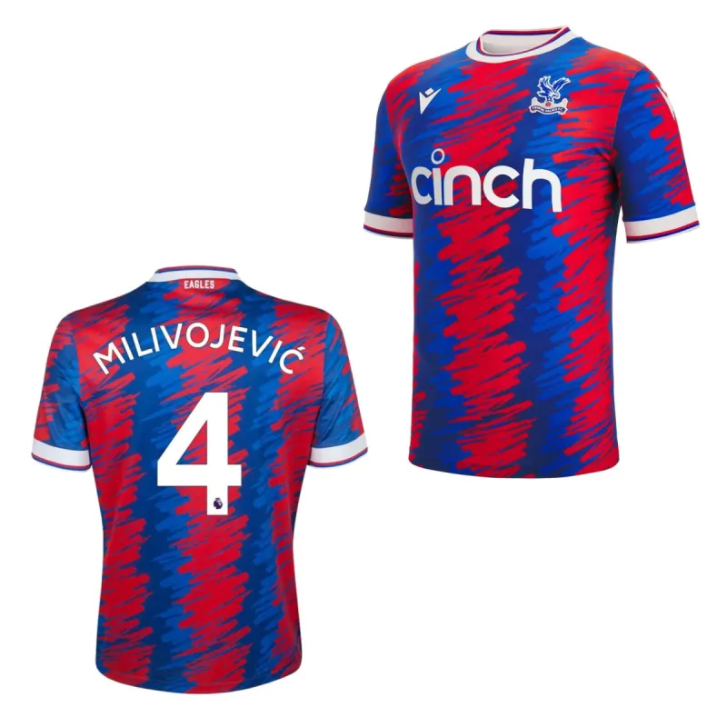 Luka Milivojevic 4 Crystal Palace Jersey sold by Jersey House