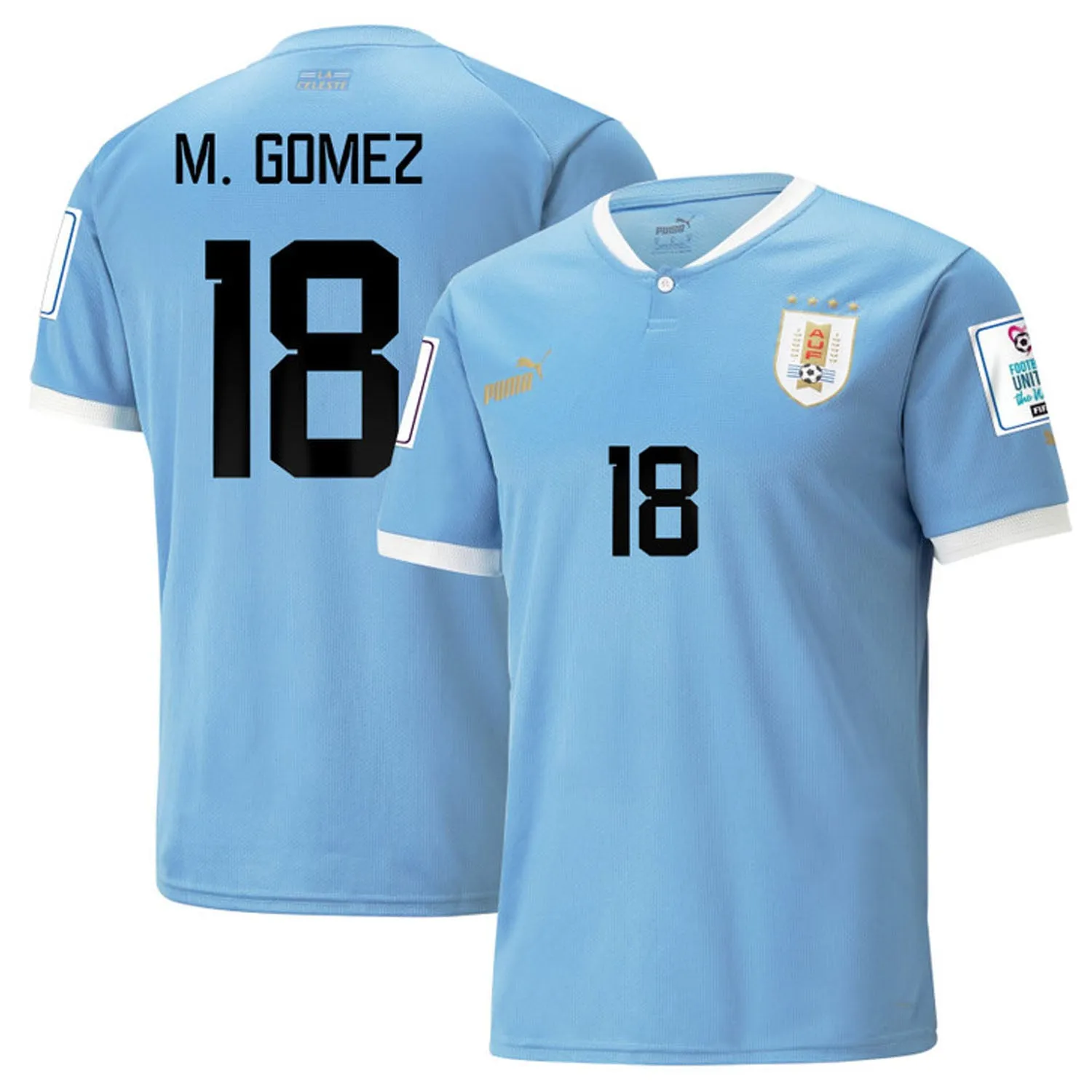 Maxi Gómez Uruguay 18 Fifa World Cup Jersey sold by Jersey House