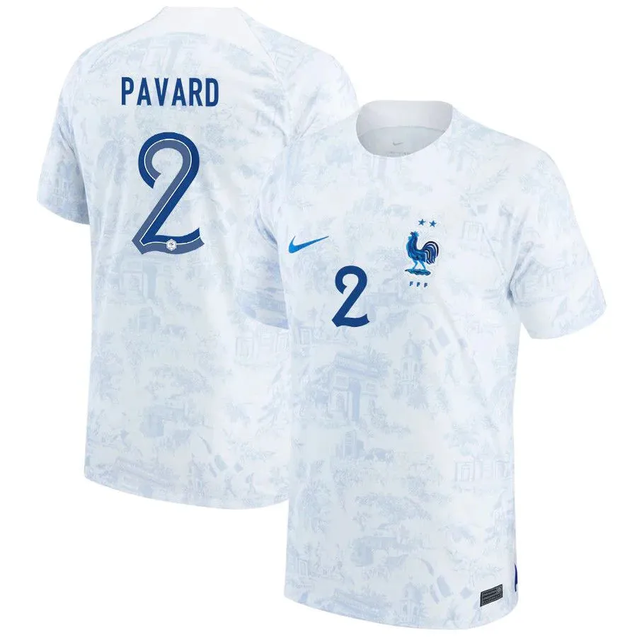 Benjamin Pavard France 2 FIFA France Jersey sold by Jersey House product image thumbnail 2