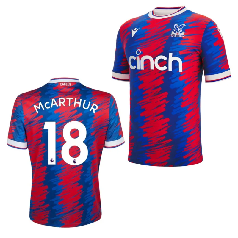James McArthur Crystal Palace 18 Jersey sold by Jersey House