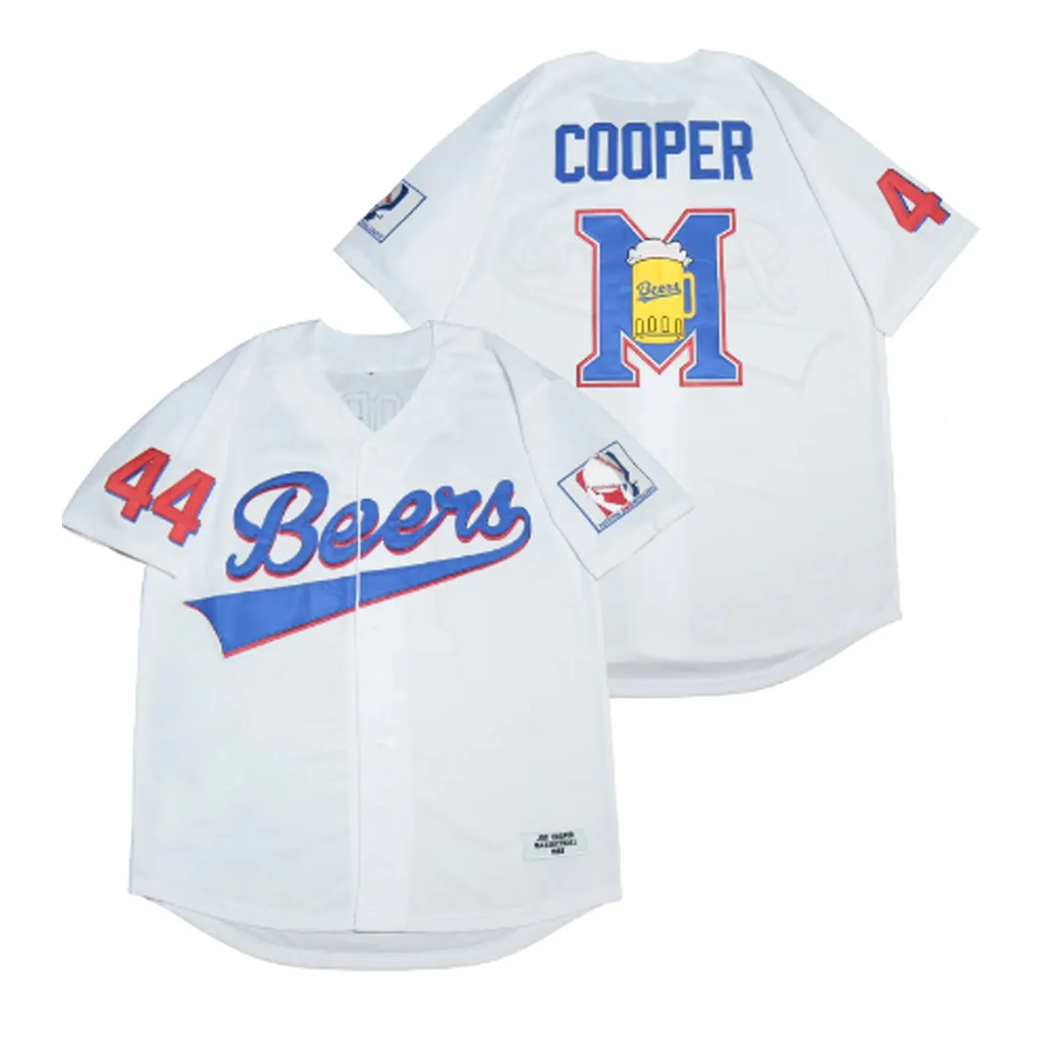 Joe Cooper Milwaukee Beers Baseball 44 Jersey sold by Jersey House