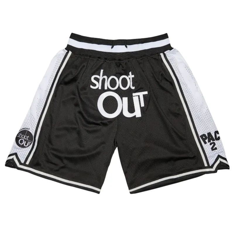 Tupac Above The Rim Shootout Basketball Shorts sold by Jersey House