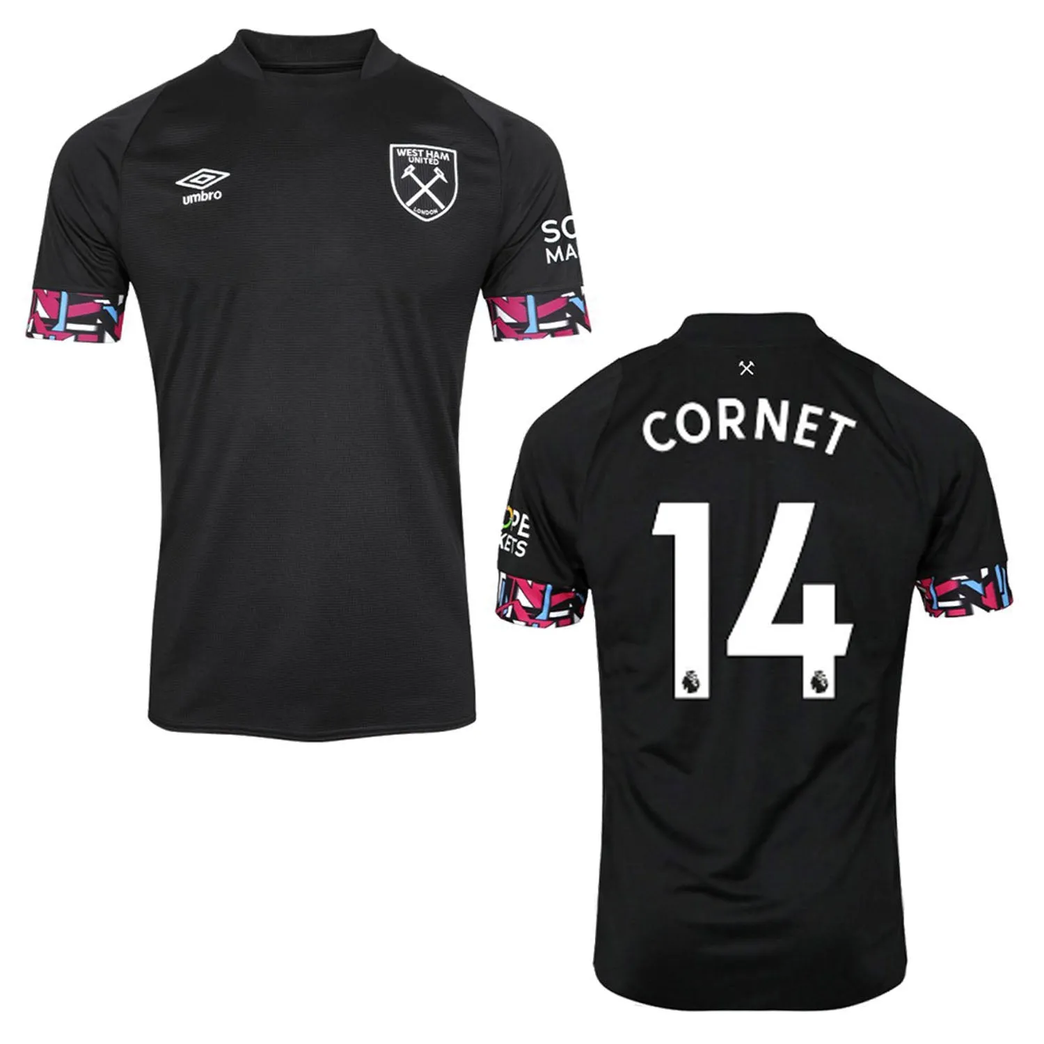 Maxwel Cornet West Ham 14 Jersey sold by Jersey House product image thumbnail 2
