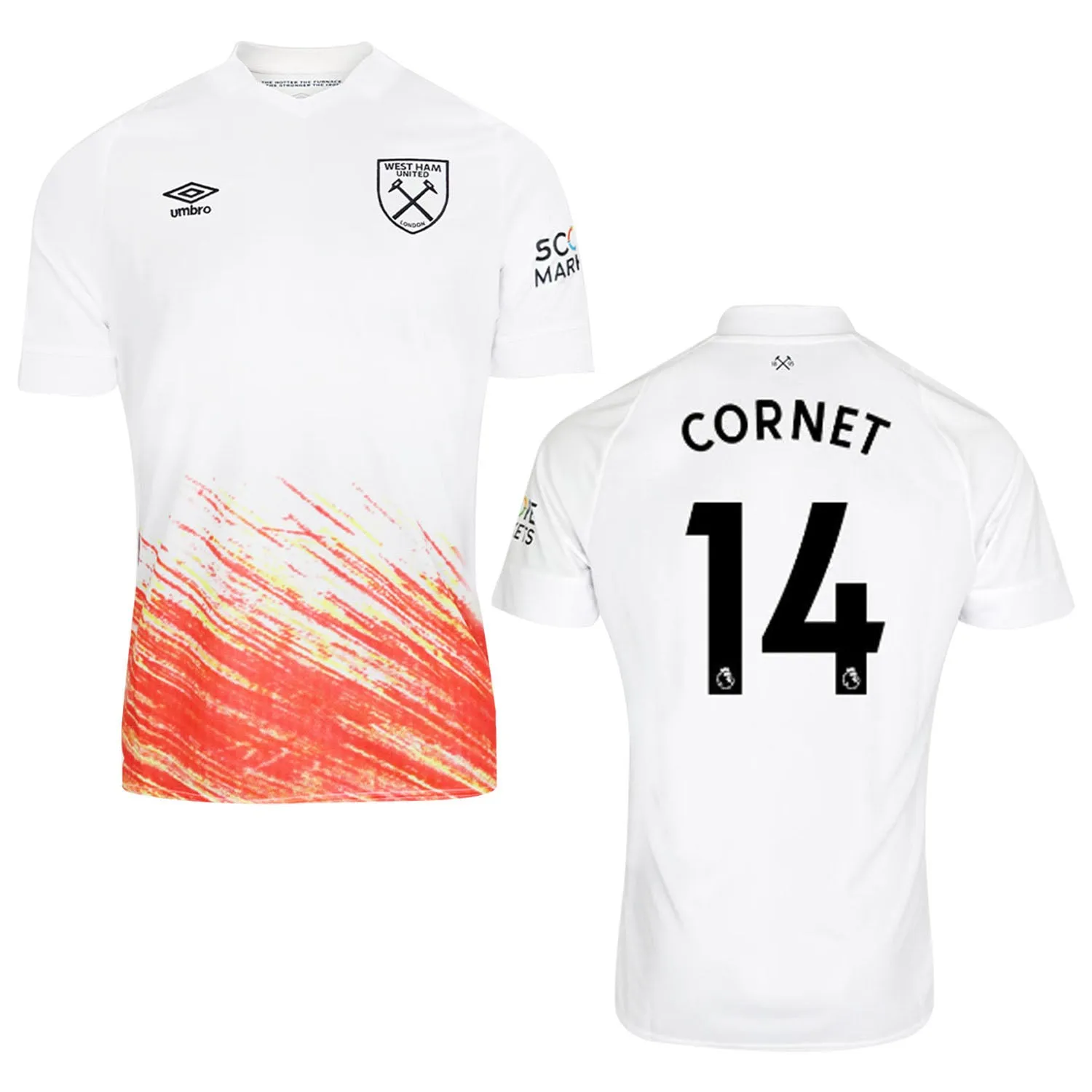 Maxwel Cornet West Ham 14 Jersey sold by Jersey House product image thumbnail 3