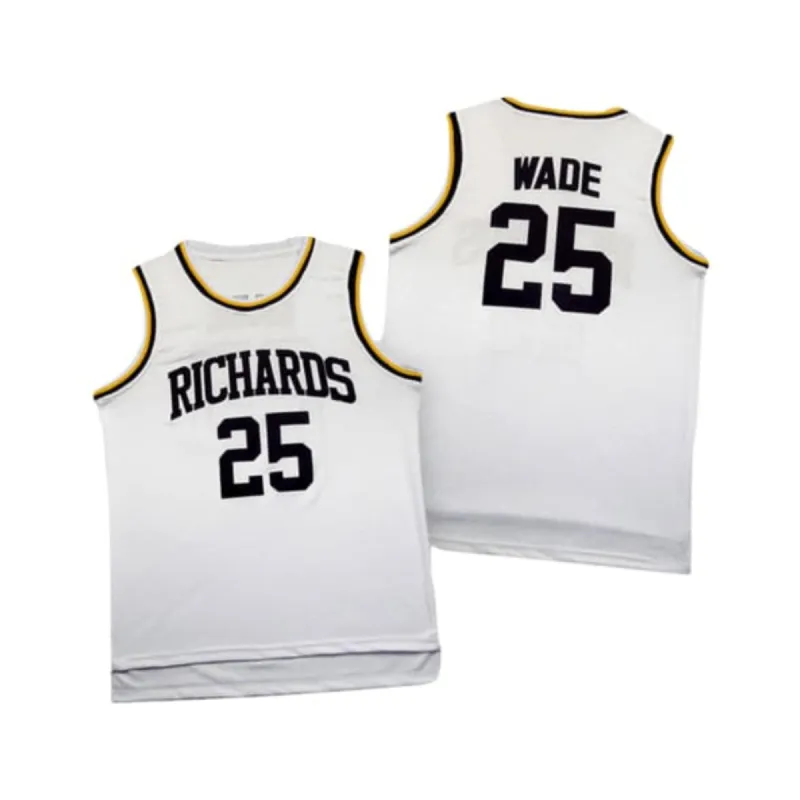 Dwyane Wade High School 25 Basketball Jersey sold by Jersey House