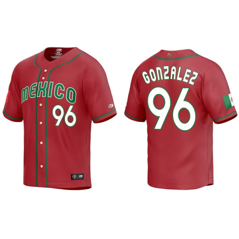 WBC Felipe Gonzalez Mexico 96 Jersey sold by Jersey House