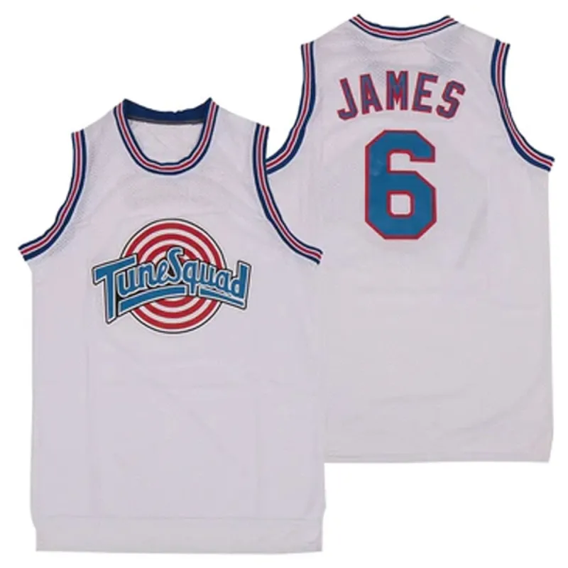 Lebron James #6 Tune Squad Jersey sold by Jersey House