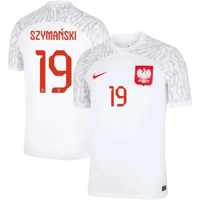 Sebastian Szymański Poland 19 FIFA World Cup Jersey sold by Jersey House