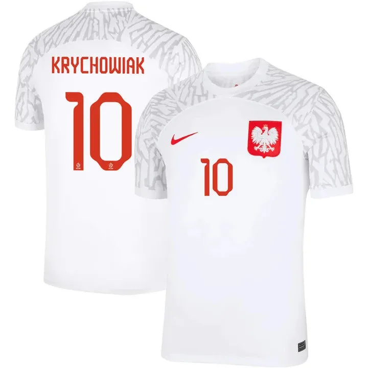 Grzegorz Krychowiak Poland 10 FIFA World Cup Jersey sold by Jersey House