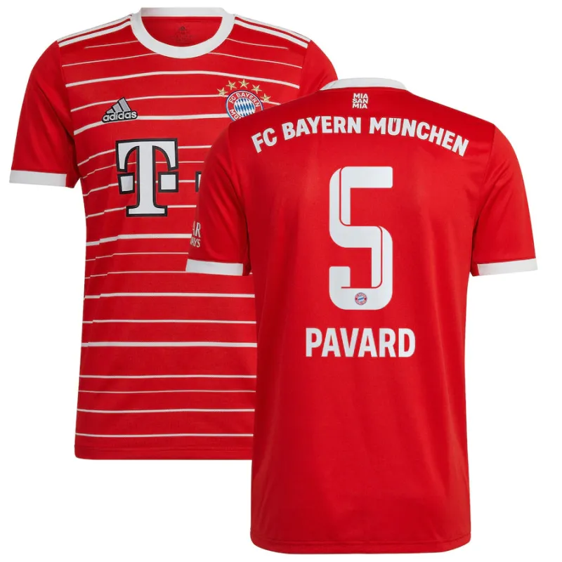 Benjamin Pavard Bayern Munich 5 Jersey sold by Jersey House
