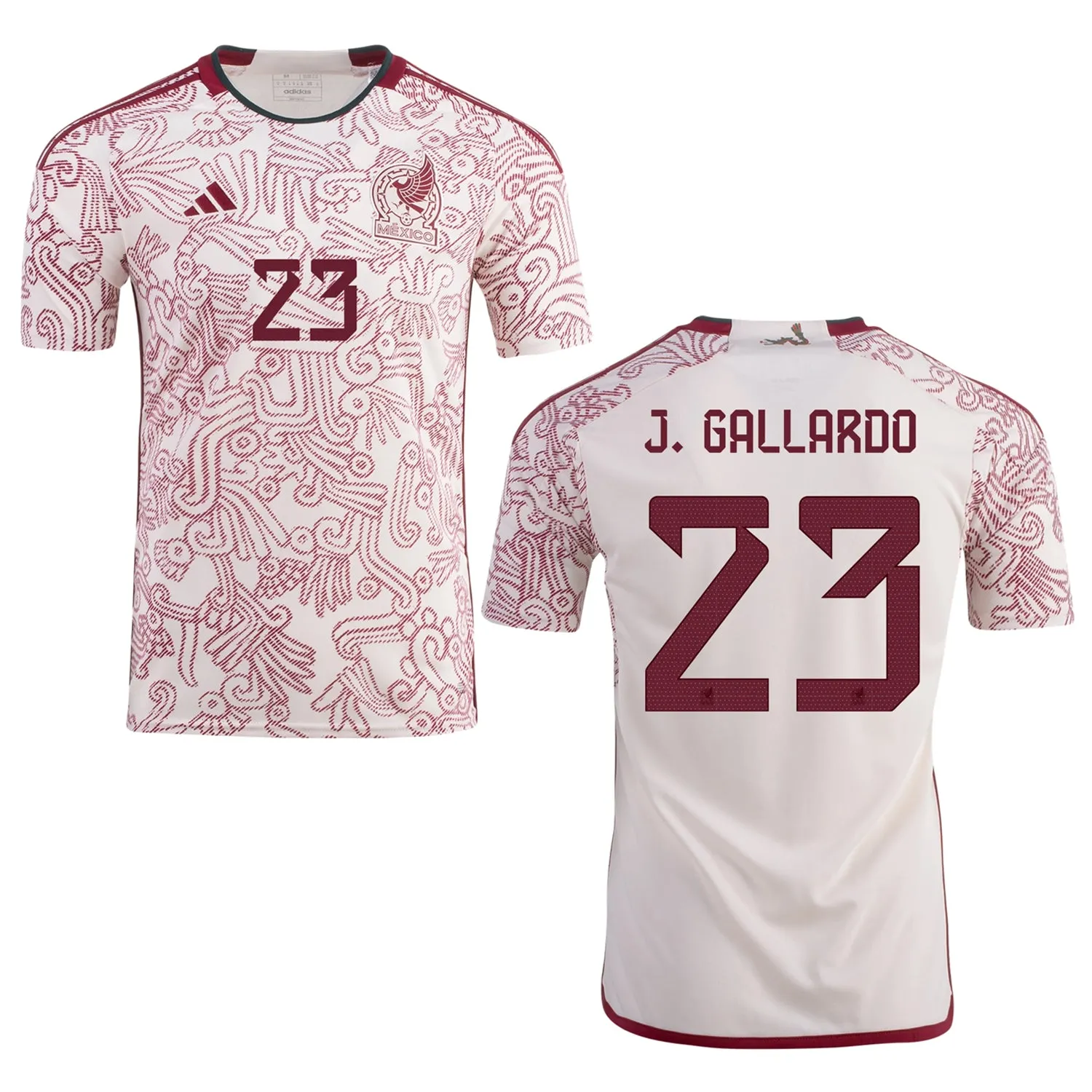Jesús Gallardo Mexico 23 FIFA World Cup Jersey sold by Jersey House product image thumbnail 2