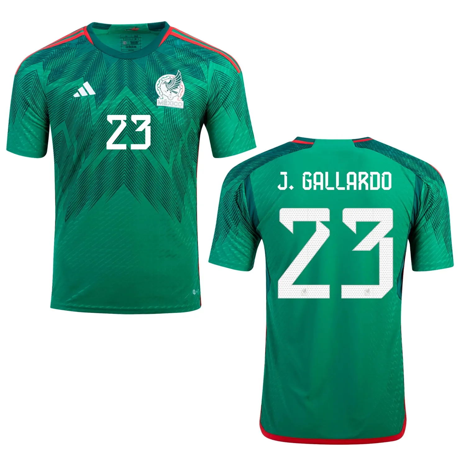 Jesús Gallardo Mexico 23 FIFA World Cup Jersey sold by Jersey House