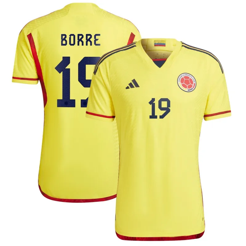 Rafael Borré Colombia 19 FIFA World Cup Jersey sold by Jersey House