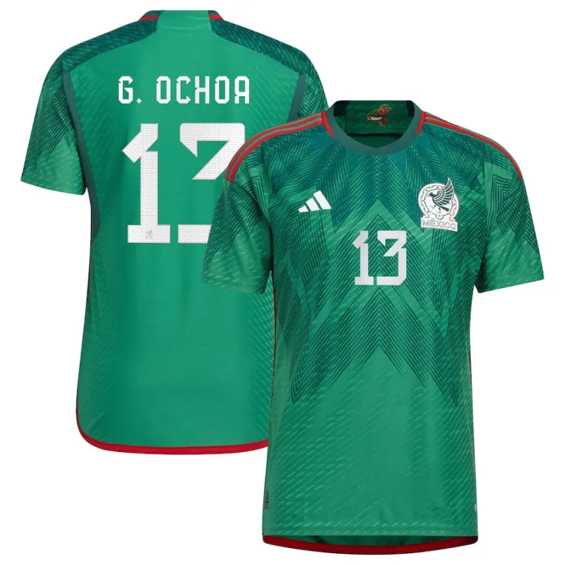Guillermo Ochoa Mexico 13 FIFA World Cup Jersey sold by Jersey House