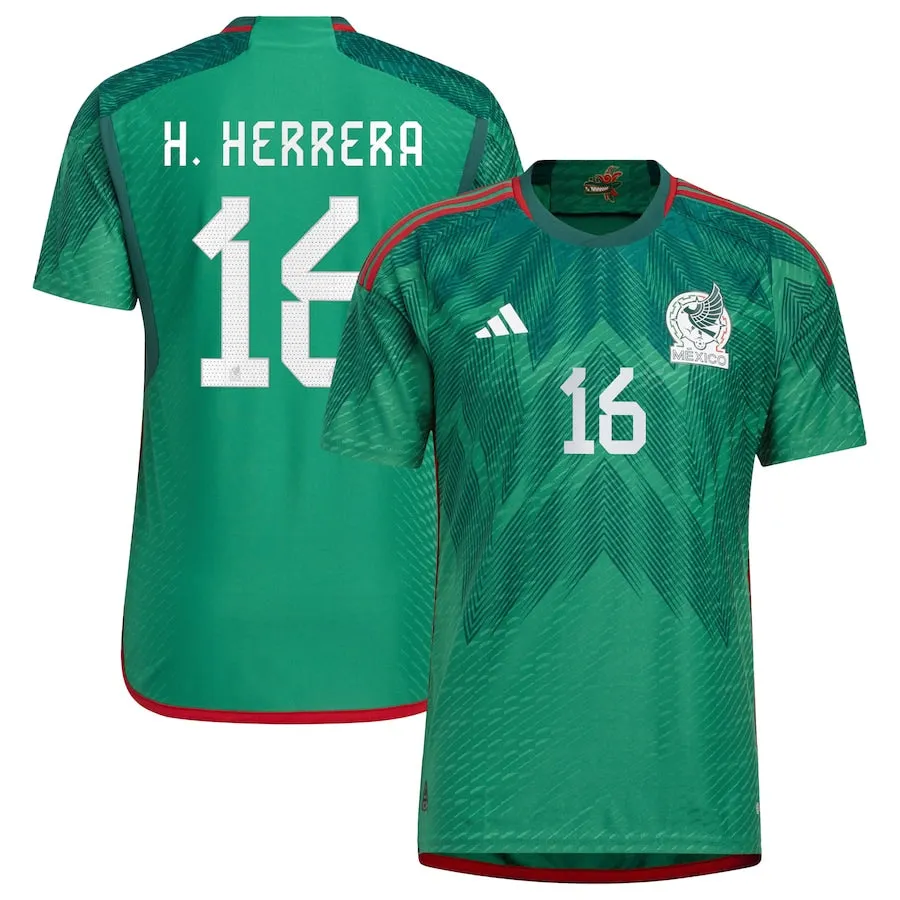 Hector Herrera Mexico 16 FIFA World Cup Jersey sold by Jersey House