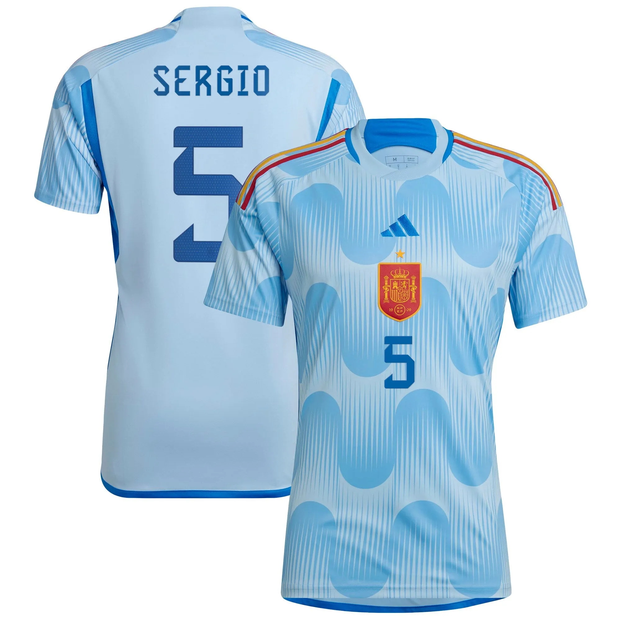 Sergio Busquets Spain 5 FIFA World Cup Jersey sold by Jersey House product image thumbnail 2