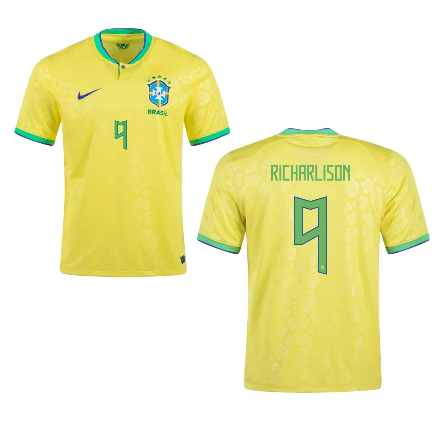 Richarlison Brazil 9 FIFA World Cup sold by Jersey House