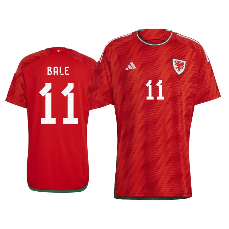 Gareth Bale Wales 11 FIFA World Cup Jersey sold by Jersey House