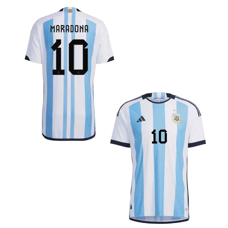 Diego Maradona Argentina 10 Jersey sold by Jersey House