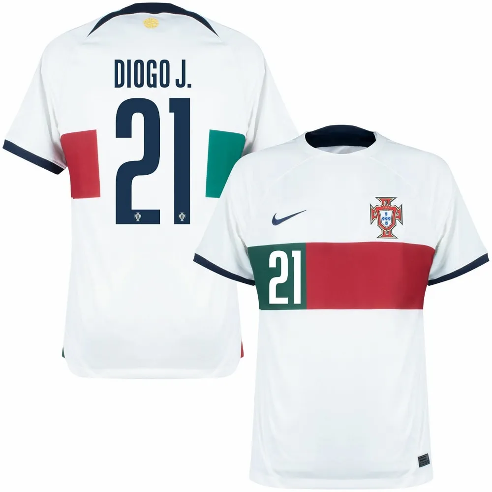 Diogo Jota Portugal 21 FIFA World Cup Jersey sold by Jersey House product image thumbnail 2