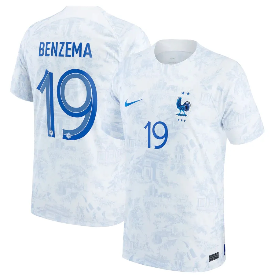 Karim Benzema France 19 FIFA World Cup Jersey sold by Jersey House product image thumbnail 2